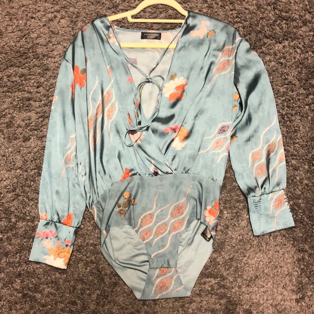 Silk bodysuit